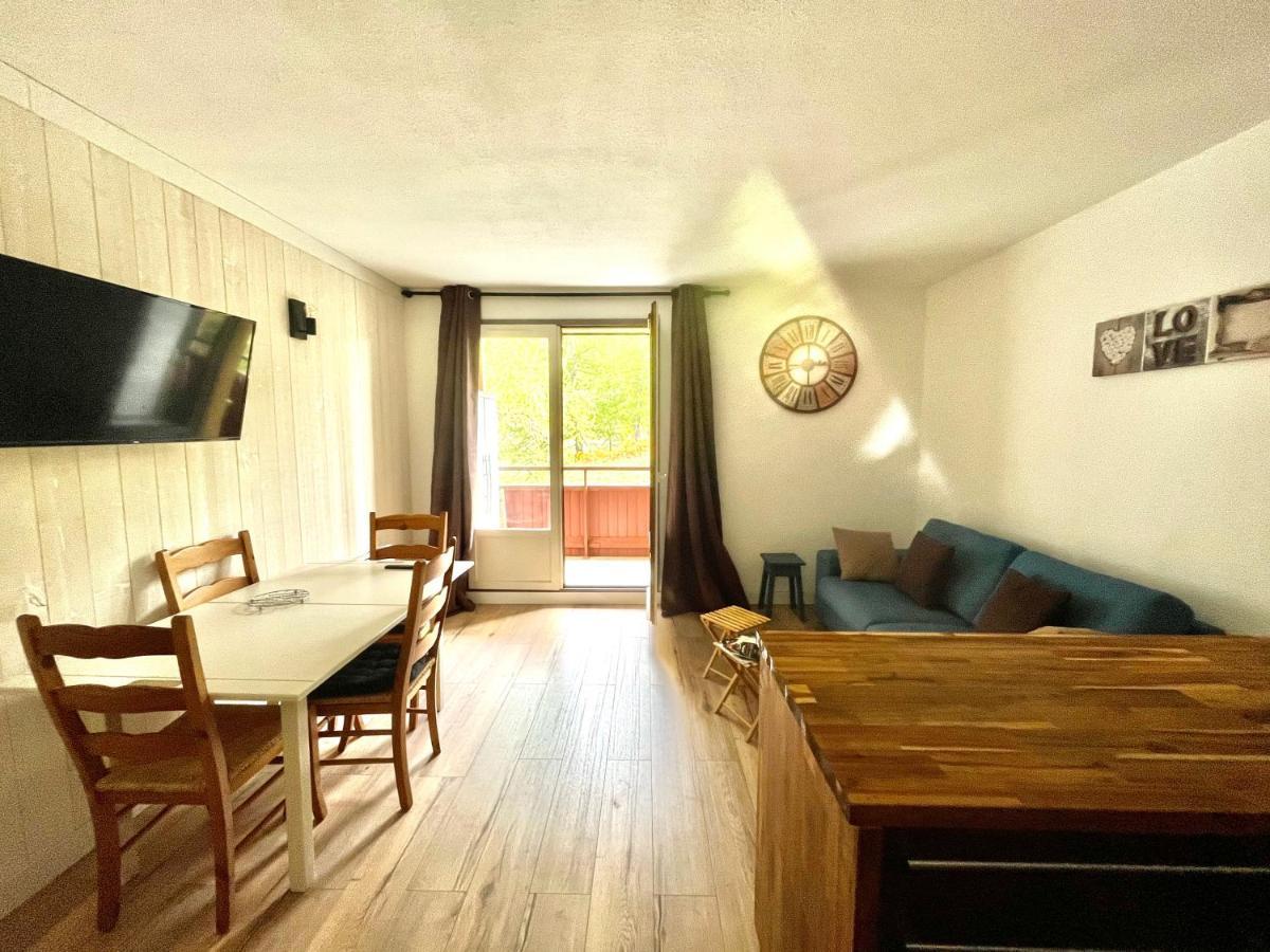 Ferienwohnung Grand Studio Cabine Pieds Des Pistes Allos Exterior foto