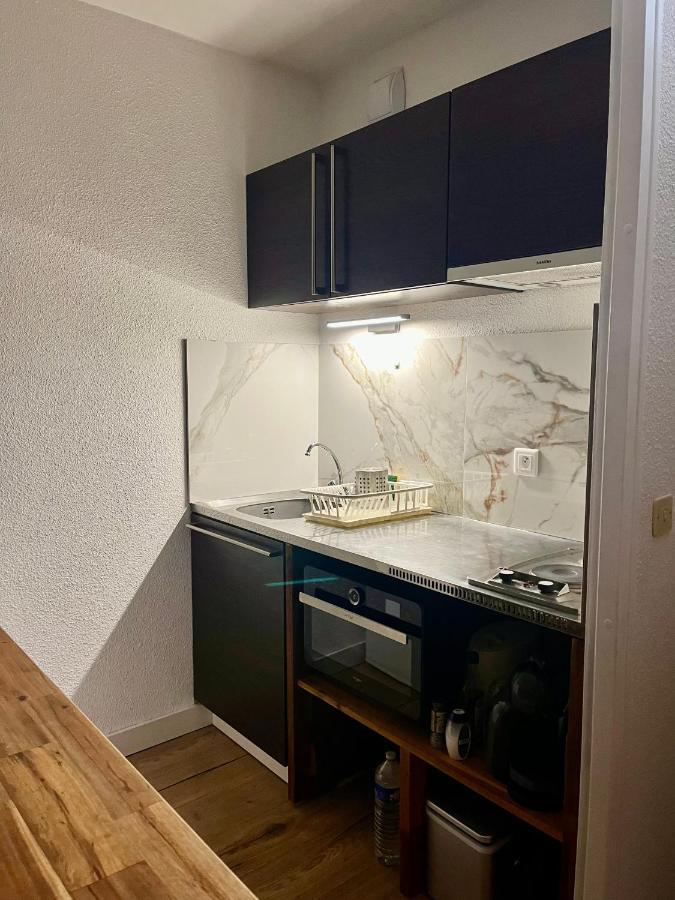 Ferienwohnung Grand Studio Cabine Pieds Des Pistes Allos Exterior foto